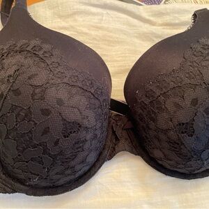 Elegant Black Bra with lace